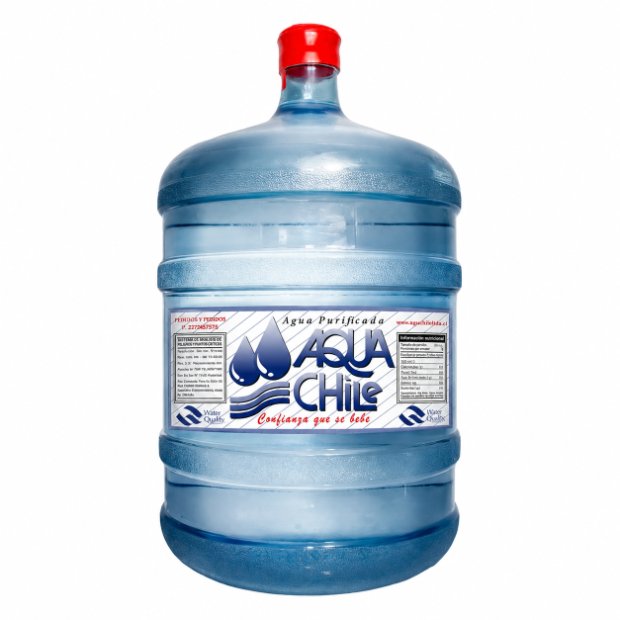 Bidón Aqua Chile de agua purificada 20 litros